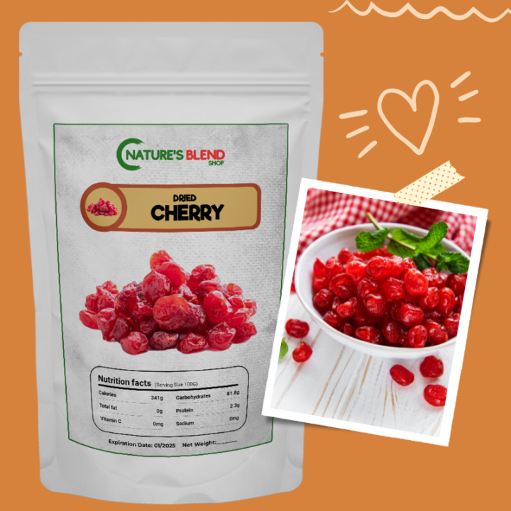 Dried Cherries (Sweetened) 100g Lazada PH