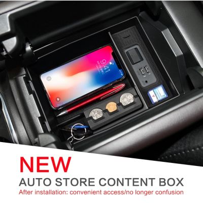 กล่องเก็บของที่พักแขน สําหรับ Mazda CX8 CX-8 2018-2022