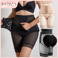 INTIMA กางเกงในผู้หญิงยกก้นชุดรัดรูปฝึกอบรมคลานเอวเล็กเสริมก้นสะโพกปลอมแผ่นรองหน้าท้องเอวสูงดัน Ass เทียมกางเกงในกางเกงกางเกงนิรภัย