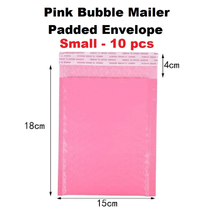 Small Pink Bubble Mailer Padded Envelope (10 Pcs) Lazada PH