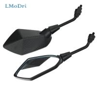 LMoDri Motorcycle Mirror Electrombile Rearview Mirrors Electrical Motor E-Bike Back Side Convex mirror 8mm 10mmCarbon Fiber