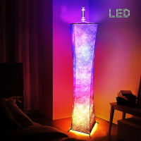 Modern LED Floor Lamp RGB Color Changing Inligent Light with Remote Control for Ho Home Living Room Decoration Floor Lamp