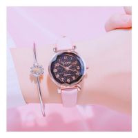 【Hot Sale】 Douyin girl starry sky heart-shaped watch female ins simple temperament student waterproof boudoir honey sister a pair of or people