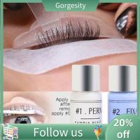 GORGESITY เครื่องมือแต่งหน้าความงามติดทนนาน,ขนตา Perm ยกขนตา1/2ชิ้น