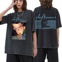 Limited Edition Deftones Around The Fur Tour Band Concert T Shirt Male Vintage Oversized Tee Shirt For Unisex Streetwear T-Shirt S-4XL-5XL-6XL