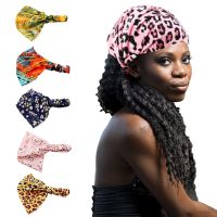 【CW】 Fashion Leopard Print Hairband for Headscarf Elastic Headbands Turban Bandage Bandanas Hair Bands Access