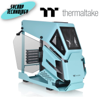 เคสคอมพิวเตอร์ mATX (NP) ThermalTake AHT200 TURQUOISE (CA-1R4-00SBWN-00) Thermaltake AH T200 Turquoise เป็นแชสซีไมโครเฟร