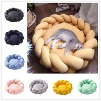 [COD] OHHIO new product filling cloth strip line weaving cat litter arm thick hand-woven pet dog