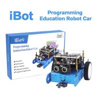 Lafvin Ibot โปรแกรมหุ่นยนต์เพื่อการศึกษารถสำหรับ Arduino โปรแกรมกราฟิกที่มีคู่มือการใช้