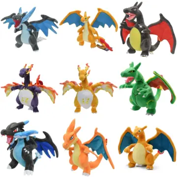 10pcs/lot mega charizard x mega evolução brinquedos de qualidade Peluche  anime recheado pelúcia para crianças 22cm presente de Natal S