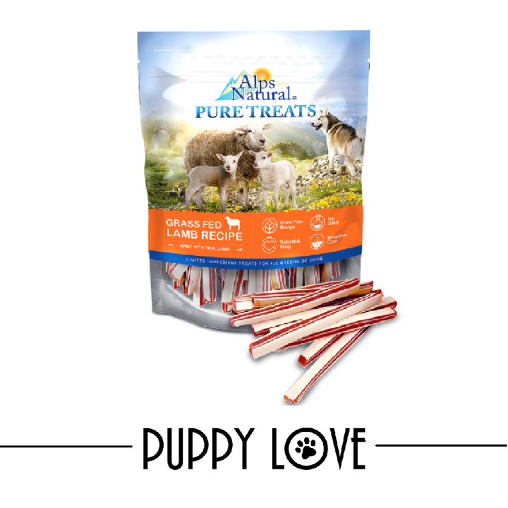 Alps Natural Pure Treat Lamb Dog Treat (100g) Lazada