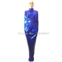 hot！【DT】☏♈▼  Mummy Costumes With internal Arm Sleeves Metallic Sleeping Catsuit suit