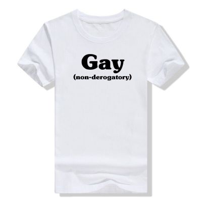 การออกแบบเดิมขายปีใหม่เสื้อยืด พิมพ์ลายกราฟฟิค Gay Non-derogatory Lgbtq ขนาดใหญ่ เหมาะกับของขวัญ สําหรับผู้ชาย และผู้หญิงS-5XLS-5XL