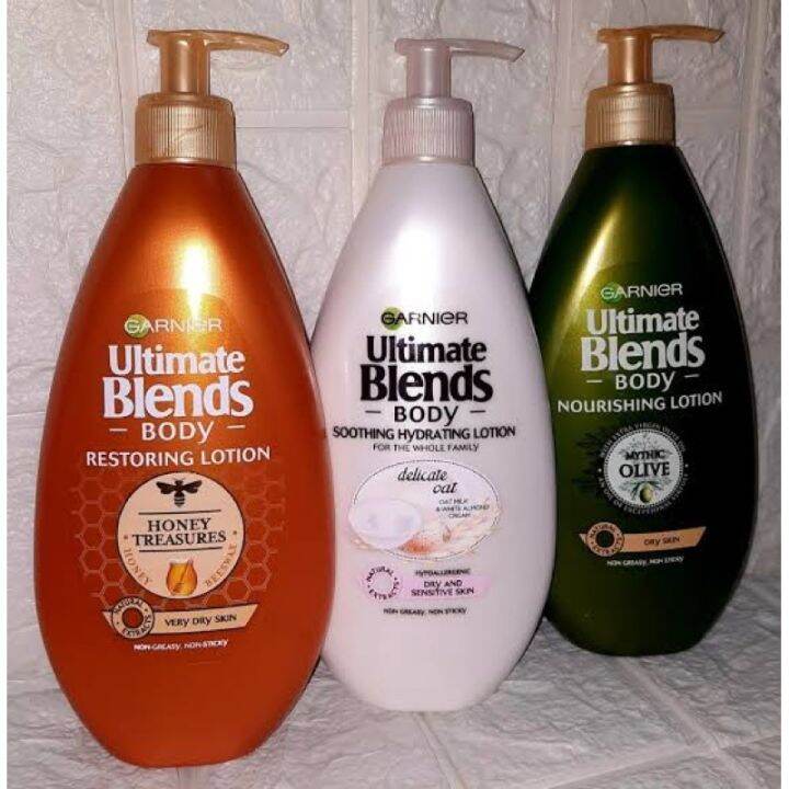 Hot Garnier Ultimate Blends Body Lotion (400ml each) Made in Germany ...