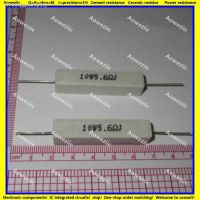 ☎✱۩ 10Pcs RX27 Horizontal cement resistor 10W 5.6 ohm 5.6 RJ 10W5R6J 10W5.6RJ ohm Ceramic Resistance precision 5 Power resistance