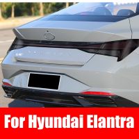 ไฟท้ายไฟหน้าฟิล์มไวนิลไฟท้ายรถหมอกฟิล์มสีอ่อนไฟหน้ารถย้อมสีสำหรับ Hyundai Elantra CN7 2020 2021 2022 2023