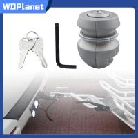 WDPlanet รถพ่วงเครื่องล็อคหัวต่อรถอุปกรณ์ล็อคท้ายพ่วงอเนกประสงค์สำหรับพรีเมี่ยมทนทาน