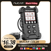 MUCAR CDL20 Professional Auto OBD2 Code Reader Check Engine Light Car Scanner OBD 2 Scanner Automotivo Diagnostic Tool