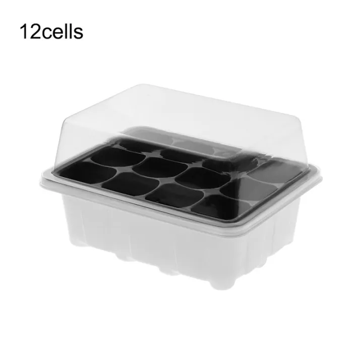 【Ready stock】12 Hole Plant Seeds Grow Box Insert Propagation Nursery