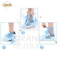 SOLID  ถุงคลุมรองเท้า พลาสติกคลุม รองเท้า  ถุงคลุม พลาสติก กันน้ำ กันฝน กันรองเท้าเปียก แบบซิป