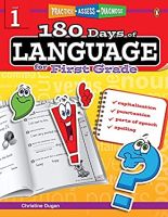 180 Days of Language Grade 1หนังสือภาษาอังกฤษมือ1(New) ส่งจากไทย