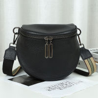 Luxury Womens Messenger Bag High Quality Leather Saddle Bag 2021 Ladies Designer Large Capacity Casual Shoulder Bags Sac A Main