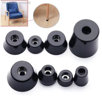 52pcs for Cutting Board (0.31x0.59Inch) Anti Scratch Rubber Cutting Board Feet for Chairs & Other Furniture, Black