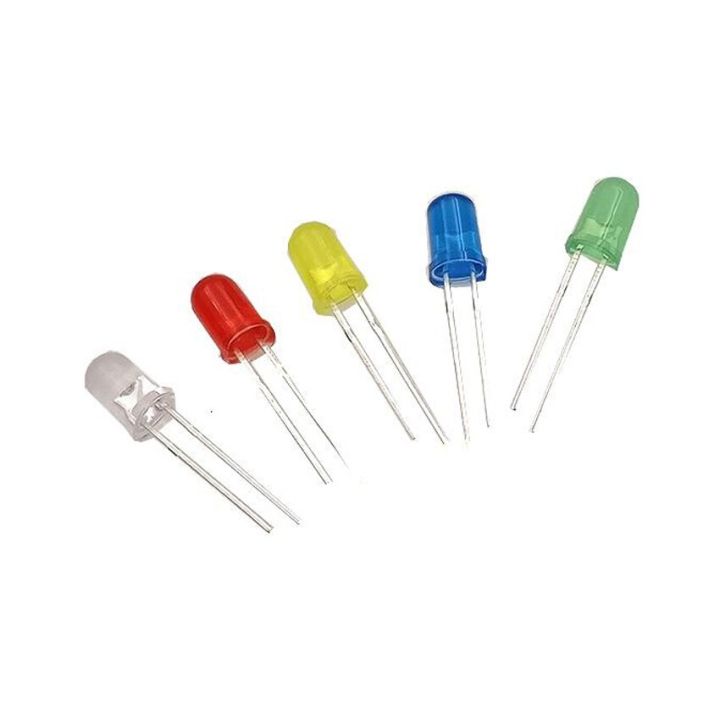 200pc-3mm-5mm-each-20pcs-led-kit-mixed-color-red-green-yellow-blue-white-light-emitting-diode-assortment-with-free-box-electrical-circuitry-parts