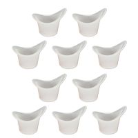 10Pcs Eye Cups Eye Wash Cup Reusable Non Sterile Eye Bath Tool 10ml Measuring Cup w Portable &amp; Skin-Friendly Silicone