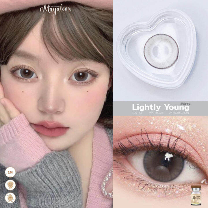 คอนแทคเลนส์-ขนาดบิ๊กอาย-lightly-young-mayalens