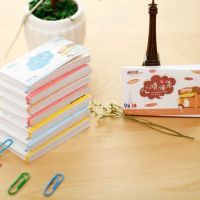 24 Pcs Korean Stationery Cartoon Mood Note Note Paper 50 Pages Color Pages