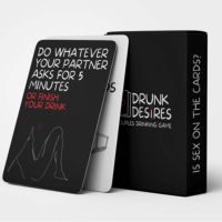 ✌┇ Drunk Desires Fun Party Games For Adults Drinking Card Games With Friends