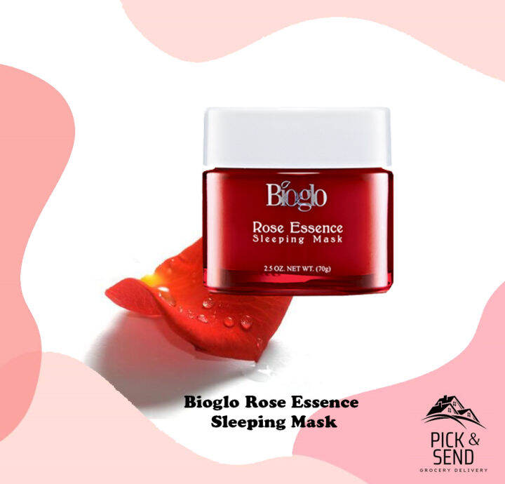 Cosway Bioglo Rose Essence Sleeping Mask 70g Lazada