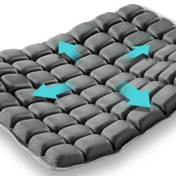 Car Pressure Relief Seat Cushion Air Inflatable Mat Seat Back Breathable  Pad US