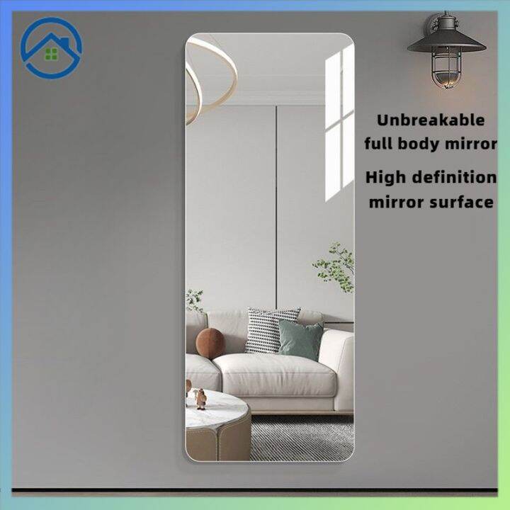  Acrylic soft mirror, selfadhesive mesh red makeup mirror, dormitory