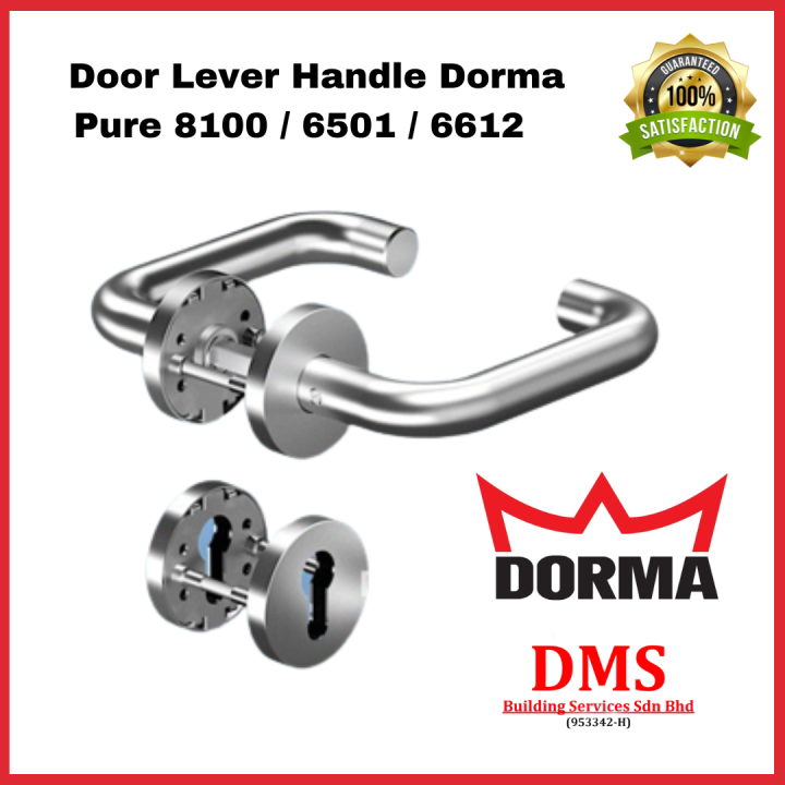 Door Lever Handle Dorma Pure 8100 / 6501 / 6612 / Pemegang Pintu