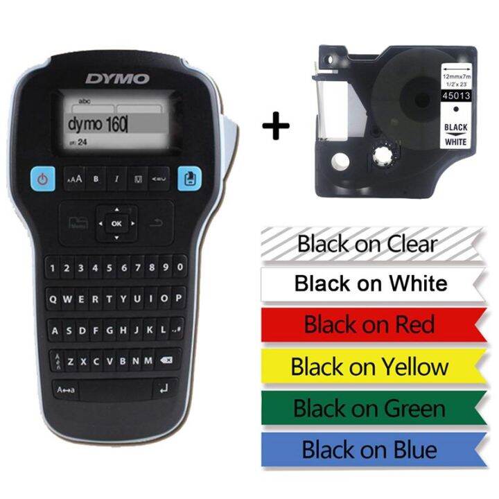 DYMO LM160 label maker machine for Dymo D1 12mm 45013 and 12mm Label