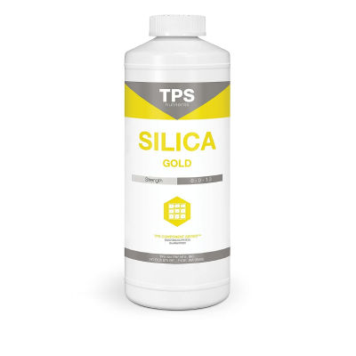 Silica Gold Plant Strength Nutrient and Supplement with Bioavailable Silicon by TPS Nutrients, 1 Quart (32 oz)