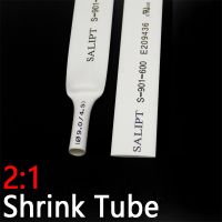 1 Meter White Dia 1 2 3 4 5 6 7 8 9 10 12 14 16 20 25 30 40 50 mm Heat Shrink Tube 2:1 Polyolefin Thermal Cable Sleeve Insulated