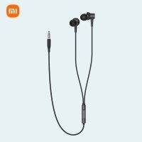 หูฟังสาย Xiaomi ความคมชัดสูงไมค์หูฟังแบบ In-Ear เสียงความละเอียดสูง10มม. ไดร์เวอร์หูฟังพร้อมไมโครโฟนอินเอียร์