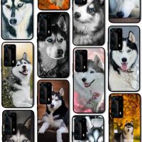 【นานาโกะอิเล็กทรอนิกส์】เคสสำหรับหัวเหว่ยโทรศัพท์ Alaskan Huskies P30 P40 P20 P10โปรบวก P9 P8 Lite P เคสซัมซุง