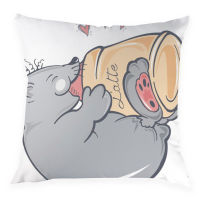 Cartoon Cat Cushion Cover Mouse Home Pillow Cases Polyester Nordic Cute Animal Cushions Cover Car Decorative Pillowcase Cojines
