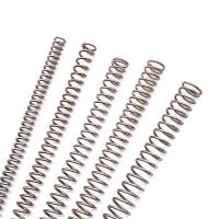 ♗┅ 1/5/10PCS 304 Stainless Steel Spring Compression Springs Dia.0.8-1mm Length 305mm For DIY