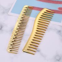 【CC】 1pc Hair Men Aluminum Plastic Comb Hairdressing Combs Large Wide Straight Hairbrush