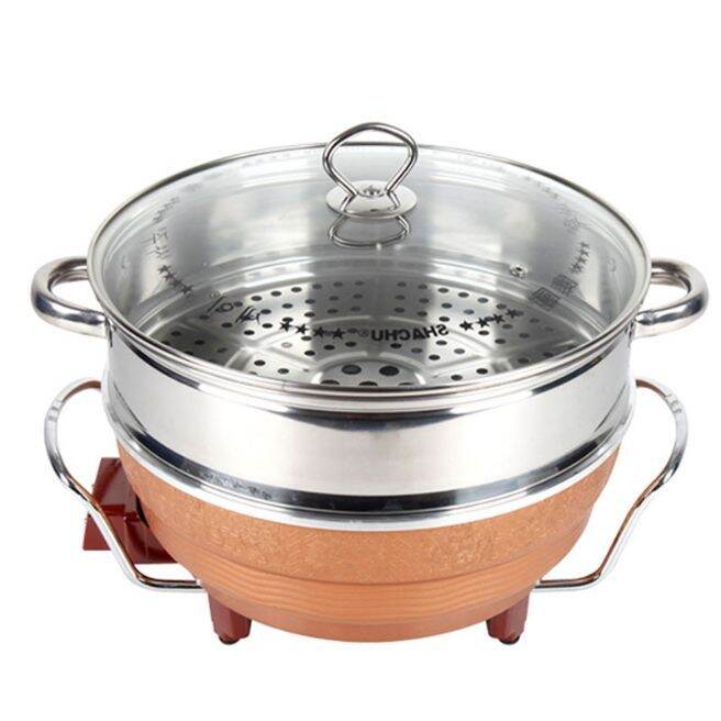 3.5L Korea Style Multifunction Electric Cooker With Steamer Lazada