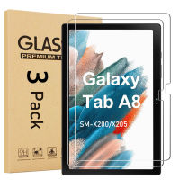 (3แพ็ค) กระจกนิรภัยสำหรับ S Amsung G Alaxy Tab A8 10.5 2021 SM-X200 SM-X205 X200 X205แท็บเล็ตป้องกันหน้าจอ