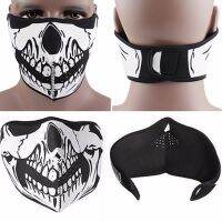 Masque de protection demi-visage en néoprène 3 styles crâne de haute qualité ski 506 moto motard sport 1 pièce