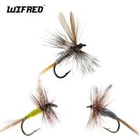 【hot】◄ Wifreo 10PCS 10 12 14 16 Fly Trout Fishing Dry Flies Bait Caddis Midge Adult Mayfly