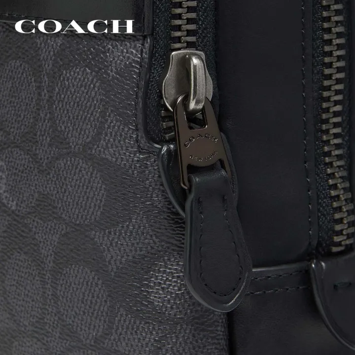 coach-กระเป๋าคาดเอว-กระเป๋าคาดอกผู้ชายรุ่น-gotham-pack-in-signature-canvas-สีดำ-c5332-jio1u