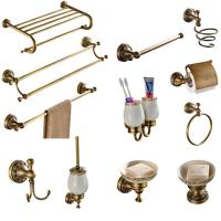 ❃ Set Accessories Bathroom Brass Antique Brass Bathroom Accessories - Brass Antique - Aliexpress